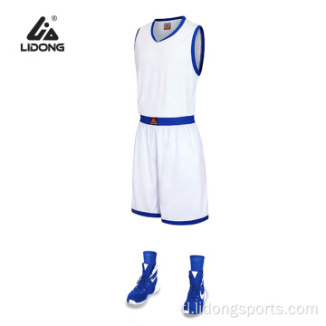 Bagong disenyo ng murang pasadyang basketball jerseys uniporme